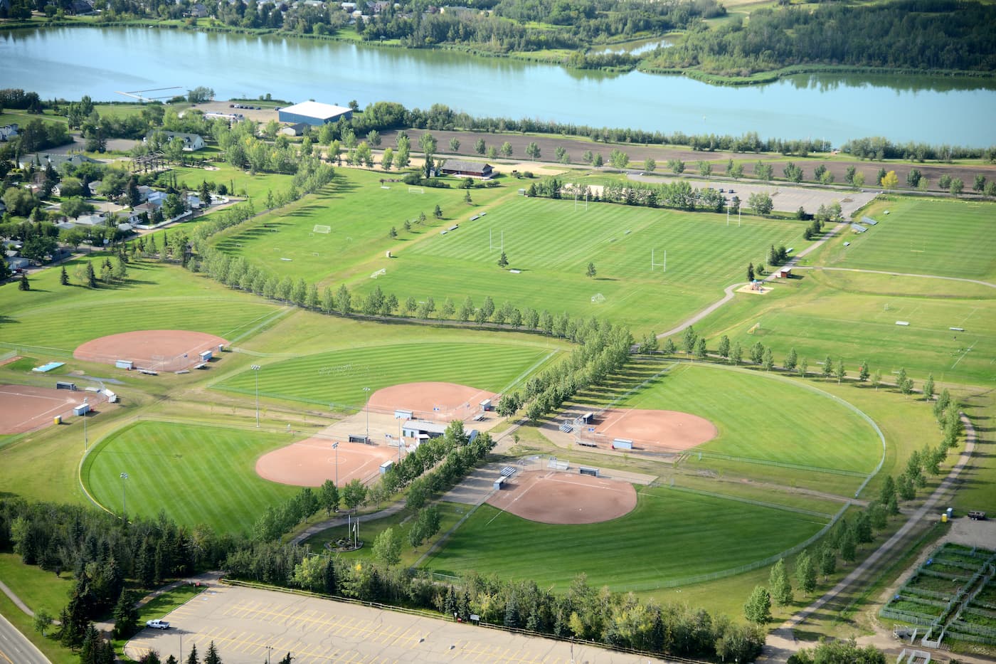 2016 Aerial Photo Of William F Lede Park 1